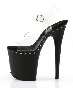 Pleaser 8” Heels Flamingo 808ABLS