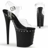 Pleaser 8” Heels Flamingo 808ABLS