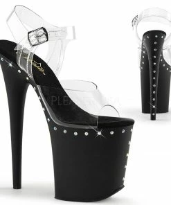 Pleaser 8β Heels Flamingo 808ABLS