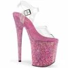 Pleaser Flamingo 808CF 8” Heels