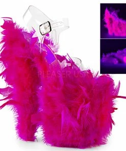 Pleaser 8” Heels Flamingo 808F