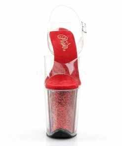 Pleaser 8” Heels Flamingo 808G