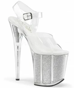 Pleaser 8” Heels Flamingo 808G