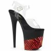 Pleaser Flamingo 808HFN 8” Heels