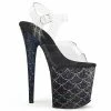 Pleaser Flamingo 808MSLG 8” Heels