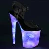 Pleaser Flamingo 808REFL 8” Heels