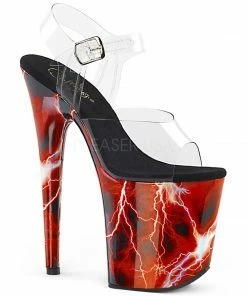 Pleaser 8” Heels Flamingo 808STORM