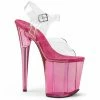 Pleaser 8” Heels Flamingo 808T