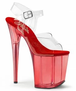 Pleaser 8” Heels Flamingo 808T