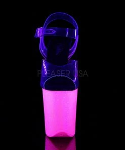 Pleaser 8” Heels Flamingo 808UVG