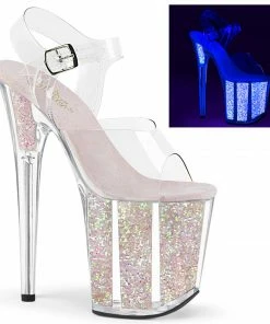 Pleaser 8β Heels Flamingo 808UVG