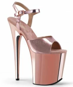 Pleaser 8” Heels Flamingo 809