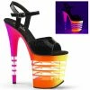 Pleaser Flamingo 809UVLN 8” Heels