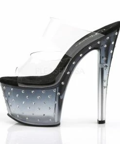 Pleaser 7” Heels Stardust 702T