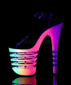 Pleaser Flamingo 809UVLN 8” Heels