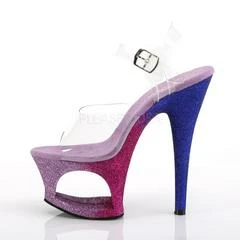 Pleaser 7” Heels Moon 708OMBRE 13 Pleaser 7” Heels Moon 708OMBRE