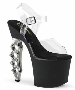 Pleaser 7” Heels Irongrip 708