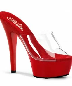 Pleaser Kiss 201 6” Heels