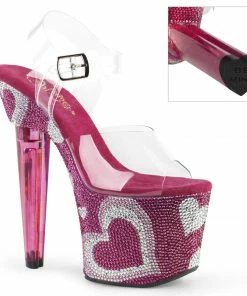 Pleaser Lovesick 708HEART 7” Heels
