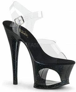 Pleaser Moon 708MG 7” Heels