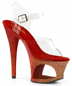 Pleaser 7” Heels Moon 708OMBRE 42 Pleaser 7” Heels Moon 708OMBRE