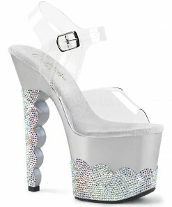 Pleaser 7” Heels Scallop 708-2RS