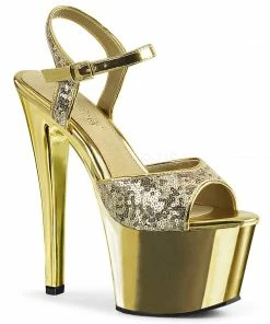 Pleaser Sky 310SQ 7” Heels