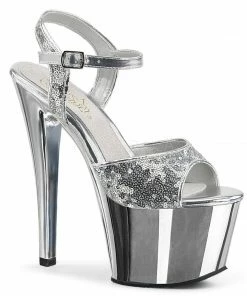 Pleaser Sky 310SQ 7” Heels