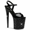 Pleaser 8” Heels Stardust 809